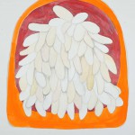 “Floater”, mobile collage piece, gouache and pencil, 75 x 86cm/ 29,5 x 33,9 inch, 2012