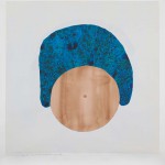 Inget riktigt jobb /Not a real job, collage and gouache on paper, 113 x 106 cm/41.5 x 44.5 inches